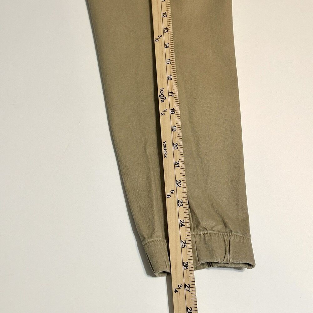 Elwood Joggers Pants Mens Size Medium Tan Khaki Drawstring Pockets Tapered - Picture 10 of 12